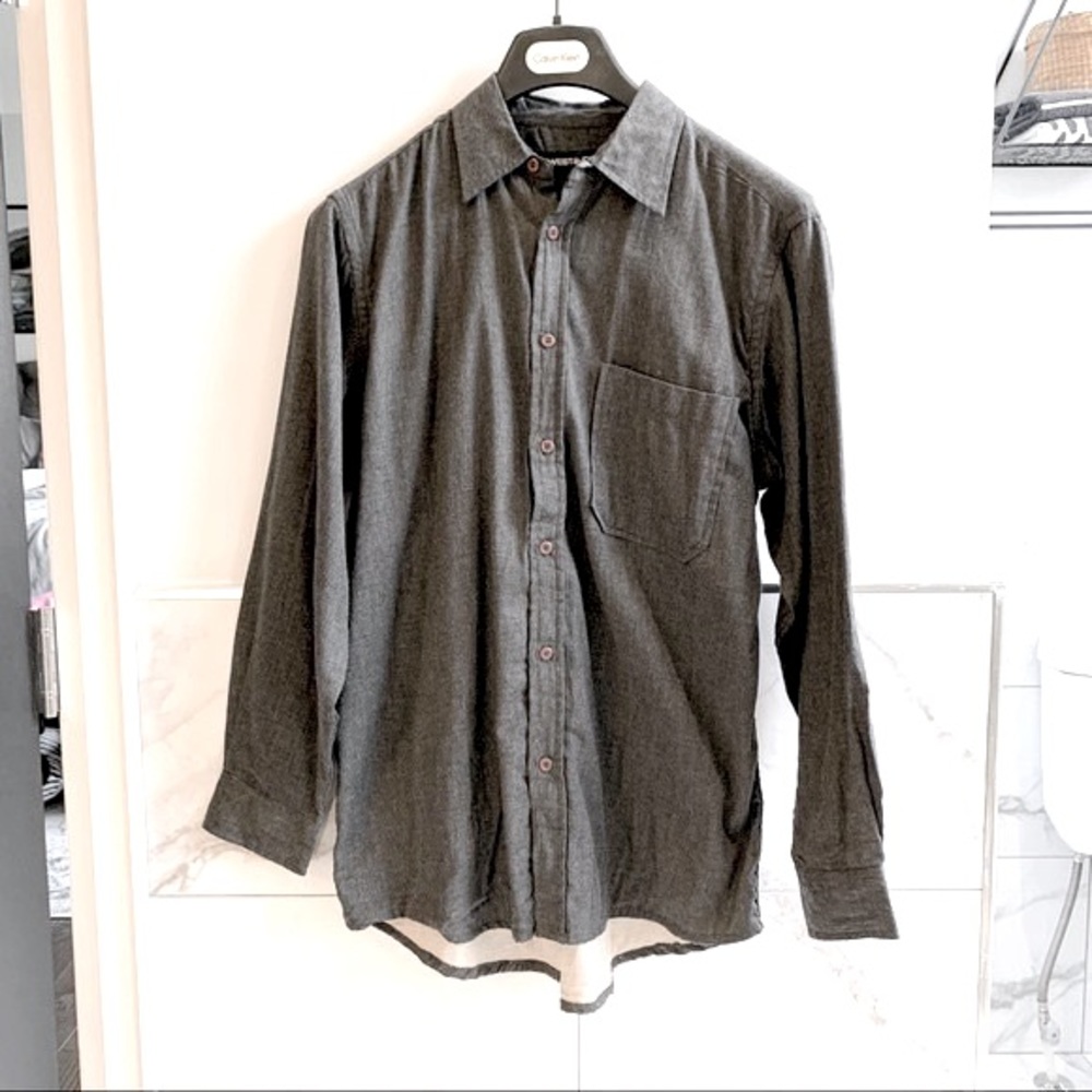 Vintage West Coast Men’s Shirt.  Size Medium.  Brushed Flannel Soft Fabric.